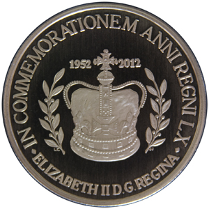 Queen Elizabeth II Jubilee Medal Obverse